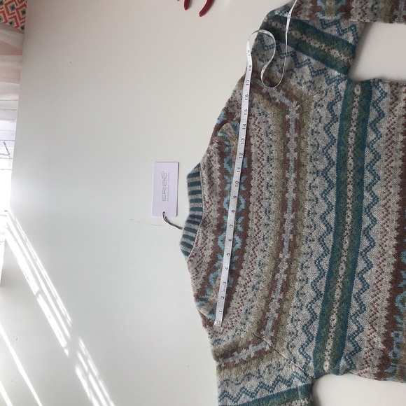 Never worn Eribe 100% wool unisex sweater Made in Scotland with tags - Picture 12 of 16